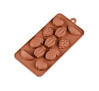 форма силиконовая для шоколада Мультифрукт